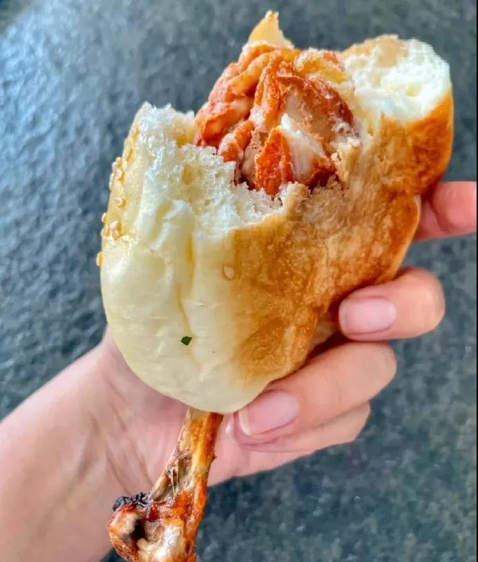 擁有佳歌蒸烤一體集成灶，輕松吃上真·雞腿面包！